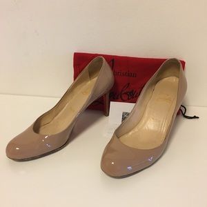 Authentic Nude Louboutins 😍 70mm